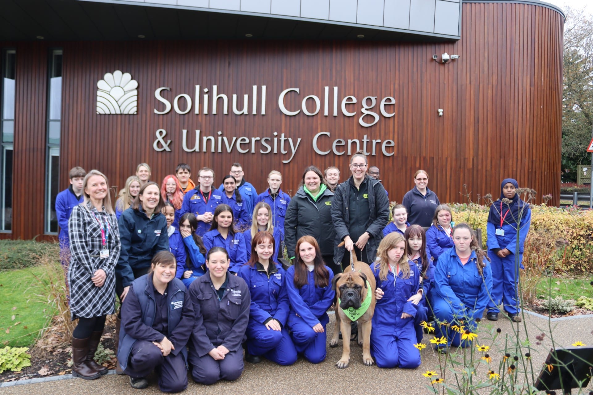 College joins forces with Birmingham Dogs Home Solihull College