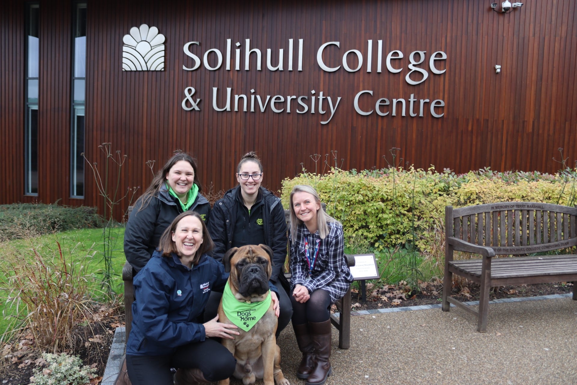 College joins forces with Birmingham Dogs Home Solihull College