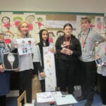 Health students visit primary school to promote healthy lifestyles