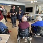 Foundation students take VR to local care home