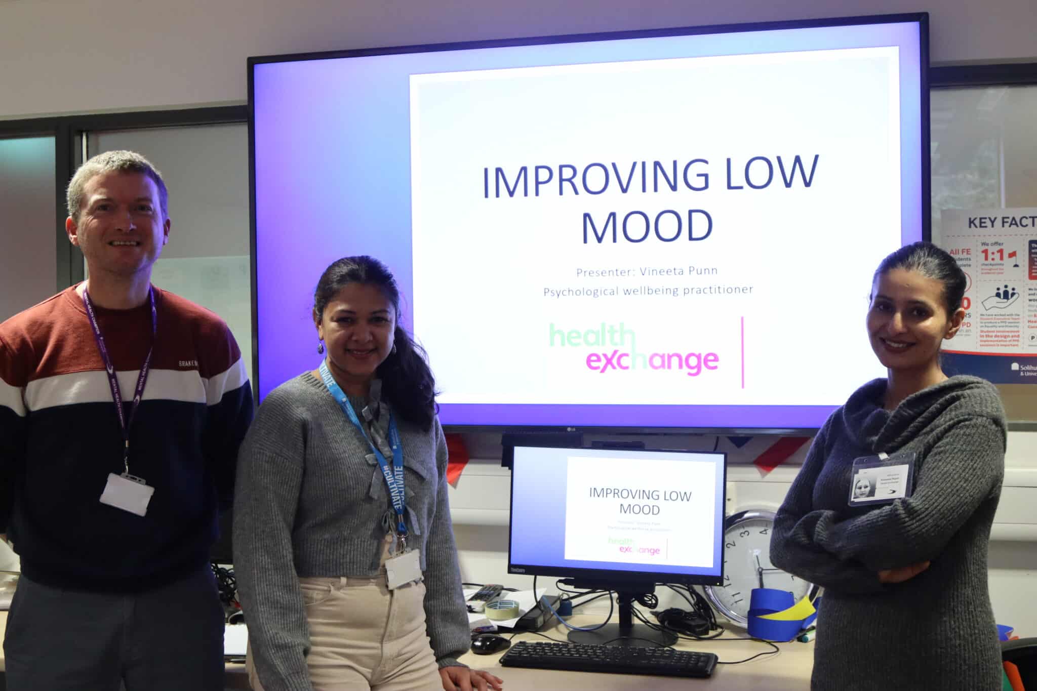 College supports student mental health with special workshops - improving low mood