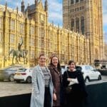 College animal welfare team visit Parliament